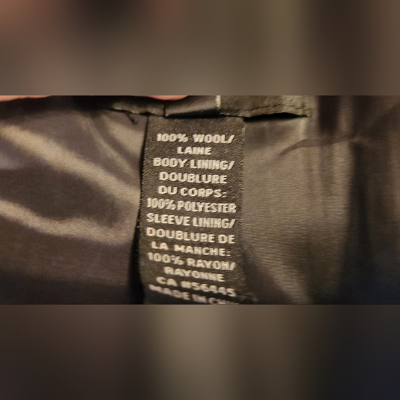 J. CREW Wool Blazer Size 0 Dark Gray Evergreen - Picture 9 of 9